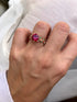 Leaves All Around Ruby Ring - Sydney 2ct  No. 26